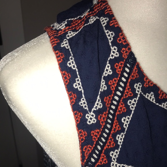 Lucky brand shirt top embroidered new NWT small - Picture 4 of 9